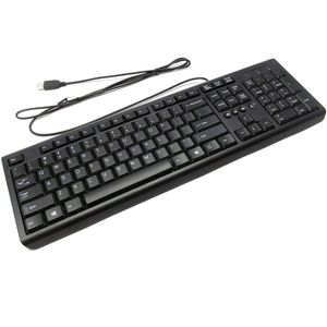 HP Unbranded USB Wired Keyboard Windows PC NWT